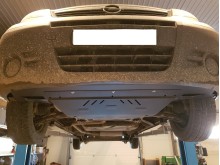 Stahl Unterfahrschutz für Motor Opel Vivaro (2001-2014)