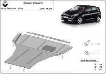 Stahl Unterfahrschutz für Motor Renault Scenic 3 (2009-2015)