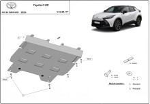 Stahl Unterfahrschutz für Motor Toyota C-HR (2023-2026)