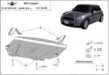 Stahl Unterfahrschutz für Motor, Getriebe Mini Cooper R56 (2006-2014)