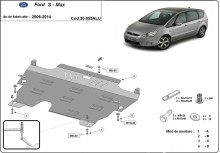 Aluminium Unterfahrschutz für Motor Ford S - Max (2006-2014)