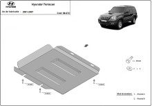Stahl Unterfahrschutz für Verteilergetriebe Hyundai Terracan (2001-2007)