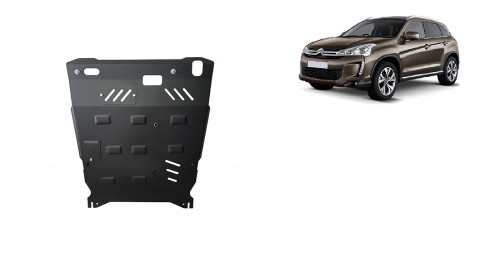 Stahl Unterfahrschutz für Motor Citroen Aircross (2012-2017)