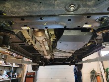 Stahl Unterfahrschutz für AdBluetank Ford Transit Custom (2020-2023)