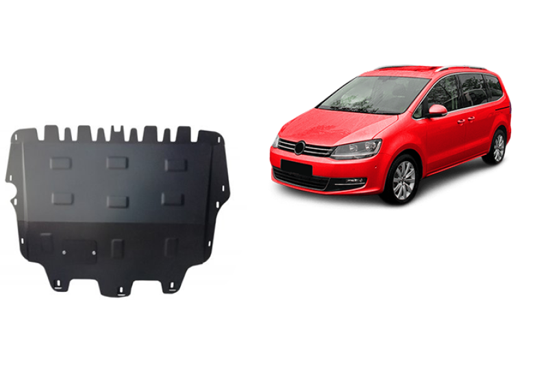 Stahl Unterfahrschutz für Motor Volkswagen Sharan (2010-2022)