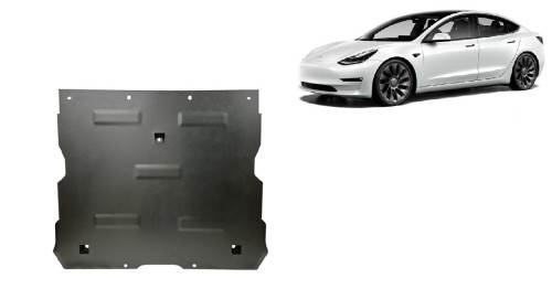 Stahl Unterfahrschutz für Frontmotor Elektromotor Tesla 3 AWD (2017-2026)