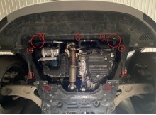 Stahl Unterfahrschutz für Motor Fiat 600 (2023-2026)