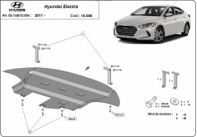 Stahl Unterfahrschutz für Motor Hyundai Elantra (2016-2020)