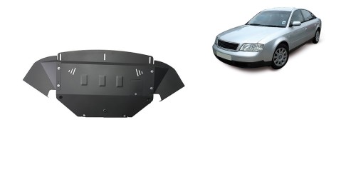 Stahl Unterfahrschutz für Motor Audi A6 (1997-2004)