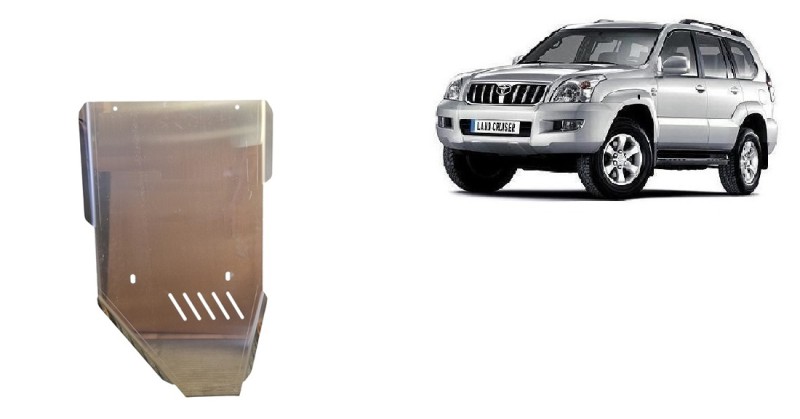 Aluminium Unterfahrschutz für Getriebe Toyota Land Cruiser (2002-2009)