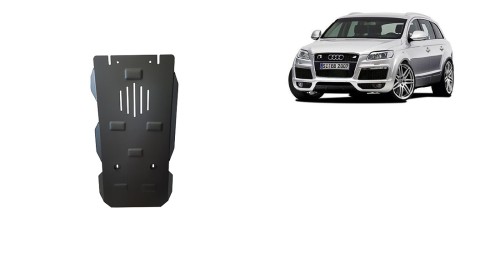 Stahl Unterfahrschutz für Getriebe Audi Q7 (2006-2015)