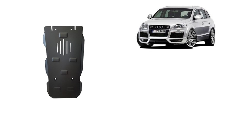 Stahl Unterfahrschutz für Getriebe Audi Q7 (2006-2015)