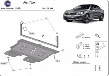 Stahl Unterfahrschutz für Motor Fiat Tipo (2015-2026)