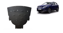 Stahl Unterfahrschutz für Motor der Nissan Qashqai J11 (2013-2021)