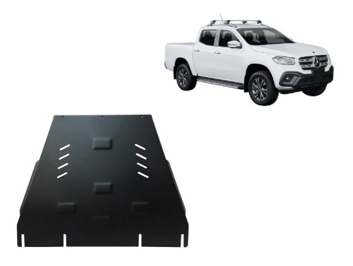 Stahl Unterfahrschutz für Getriebe Mercedes X-Class (2017-2020)