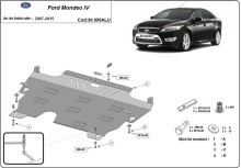Aluminium Unterfahrschutz für Motor Ford Mondeo (2007-2015)