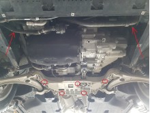 Stahl Unterfahrschutz für Motor Audi Q3 (2011-2018)