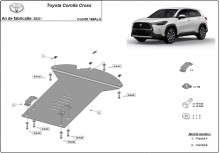 Aluminium Unterfahrschutz für Katalysator Toyota Corolla Cross (2022-2026)