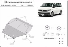 Aluminium Unterfahrschutz für Motor Volkswagen Caravelle (2015-2018)