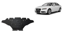 Stahl Unterfahrschutz für Motor Audi A4 B8 All Road diesel (2008-2014)