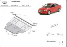 Stahl Unterfahrschutz für Motor Toyota Avensis (2003-2008)