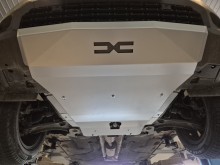 Aluminium Unterfahrschutz für Motor Dacia Duster- 4x2 (2024-2026)