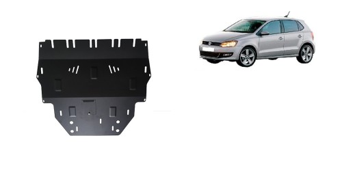 Stahl Unterfahrschutz für Motor Vw Polo (6R) Diesel (2009-2017)