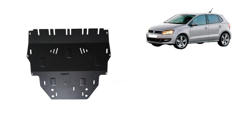 Stahl Unterfahrschutz für Motor Vw Polo (6R) Diesel (2009-2017)