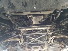 Stahl Unterfahrschutz für Motor Audi A4 B8 All Road diesel (2008-2014)