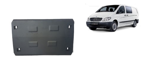 Stahl Unterfahrschutz für Motor Mercedes Vito W639 - 2.2 D 4x2 (2003-2014)