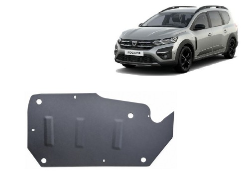 Stahl Unterfahrschutz für Kraftstofftank Dacia Jogger (2021-2026)