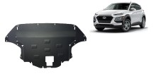 Stahl Unterfahrschutz für Motor Hyundai Kona (2018-2023)