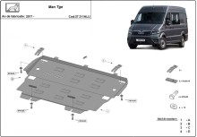 Aluminium Unterfahrschutz für Motor Man Tge (2017-2026)