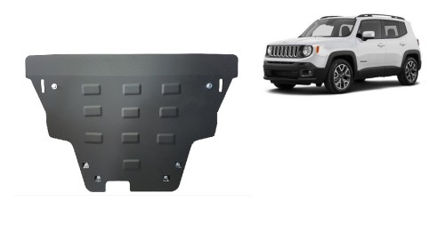 Stahl Unterfahrschutz für Motor Jeep Renegade (2014-2026)