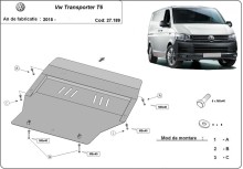 Stalowa Osłona pod silnik Volkswagen Transporter T6 (2015-2019) EAN