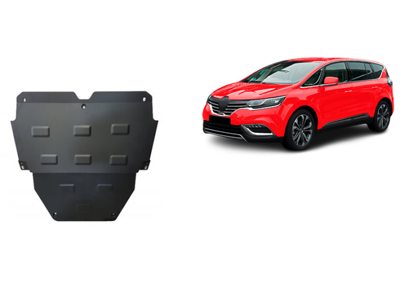 Stahl Unterfahrschutz für Motor Renault Espace 5 (2015-2026)
