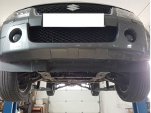 Aluminium Unterfahrschutz für Motor Suzuki Grand Vitara (2005-2019)