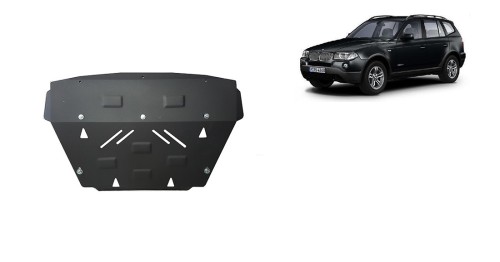 Stahl Unterfahrschutz für Kühler BMW X3 (2003-2010)