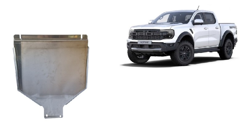 Aluminium Unterfahrschutz für Getriebe Ford Ranger Raptor (2023-2026)