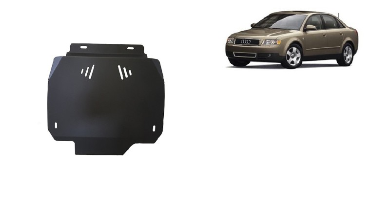 Stahl Unterfahrschutz für Getriebe Audi A4 B6 Automatikgetriebe (2000-2008)