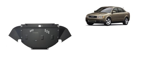 Stahl Unterfahrschutz für Motor Audi A4 B6, 1.9 Tdi (1999-2005)