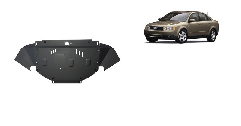 Stahl Unterfahrschutz für Motor Audi A4 B6, 1.9 Tdi (1999-2005)