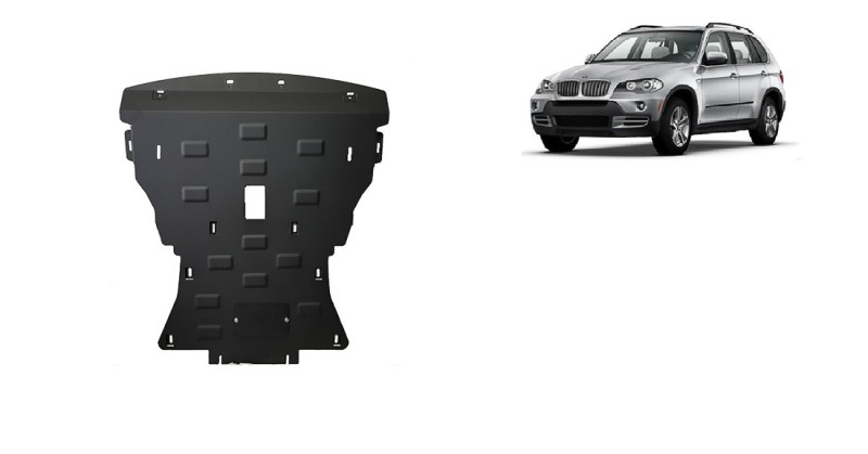 Stahl Unterfahrschutz für Motor BMW X5 (2007-2013)