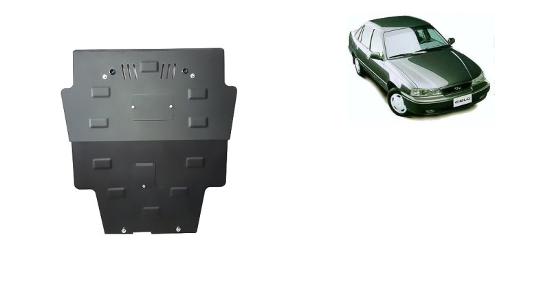 Stahl Unterfahrschutz für Motor Daewoo Cielo (1995-2008)