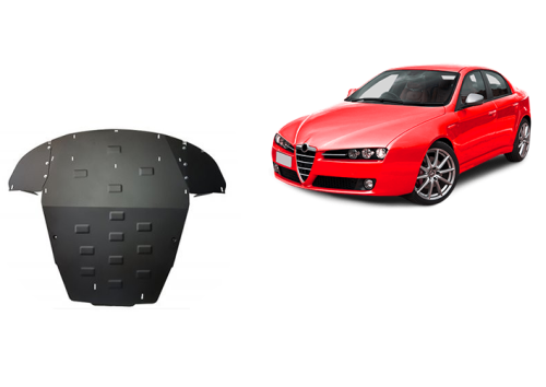 Stahl Unterfahrschutz für Motor Alfa Romeo 159 (2004-2011)