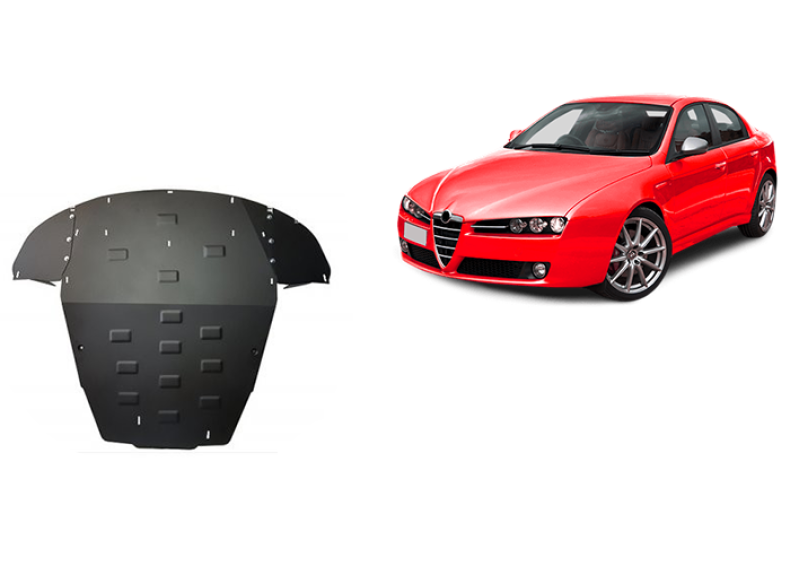 Stahl Unterfahrschutz für Motor Alfa Romeo 159 (2004-2011)