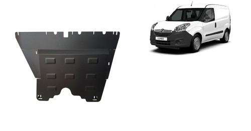 Stahl Unterfahrschutz für Motor Opel Combo (2010-2017)