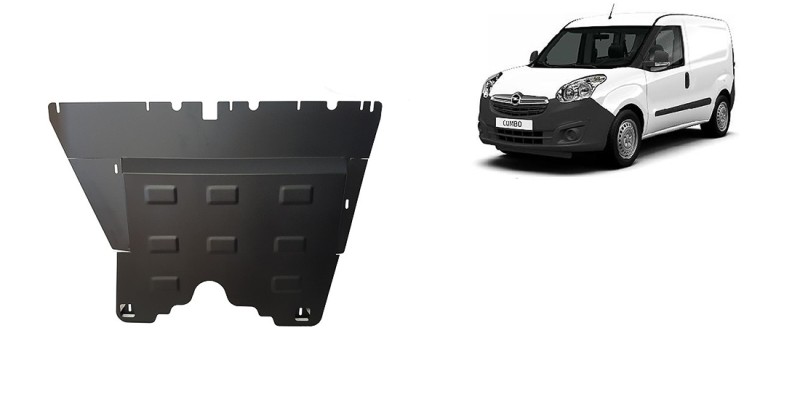 Stahl Unterfahrschutz für Motor Opel Combo (2010-2017)