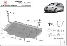 Aluminium Unterfahrschutz für Motor Seat Altea (2009-2012)
