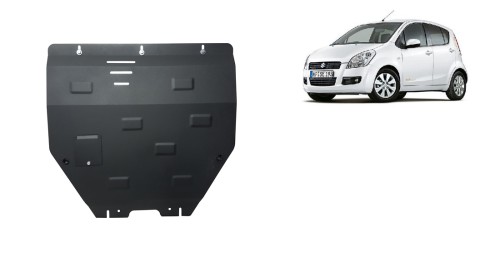 Stahl Unterfahrschutz für Motor Suzuki Splash an (2009-2016)